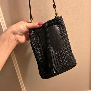 Clare V. Woven Crossbody Bag